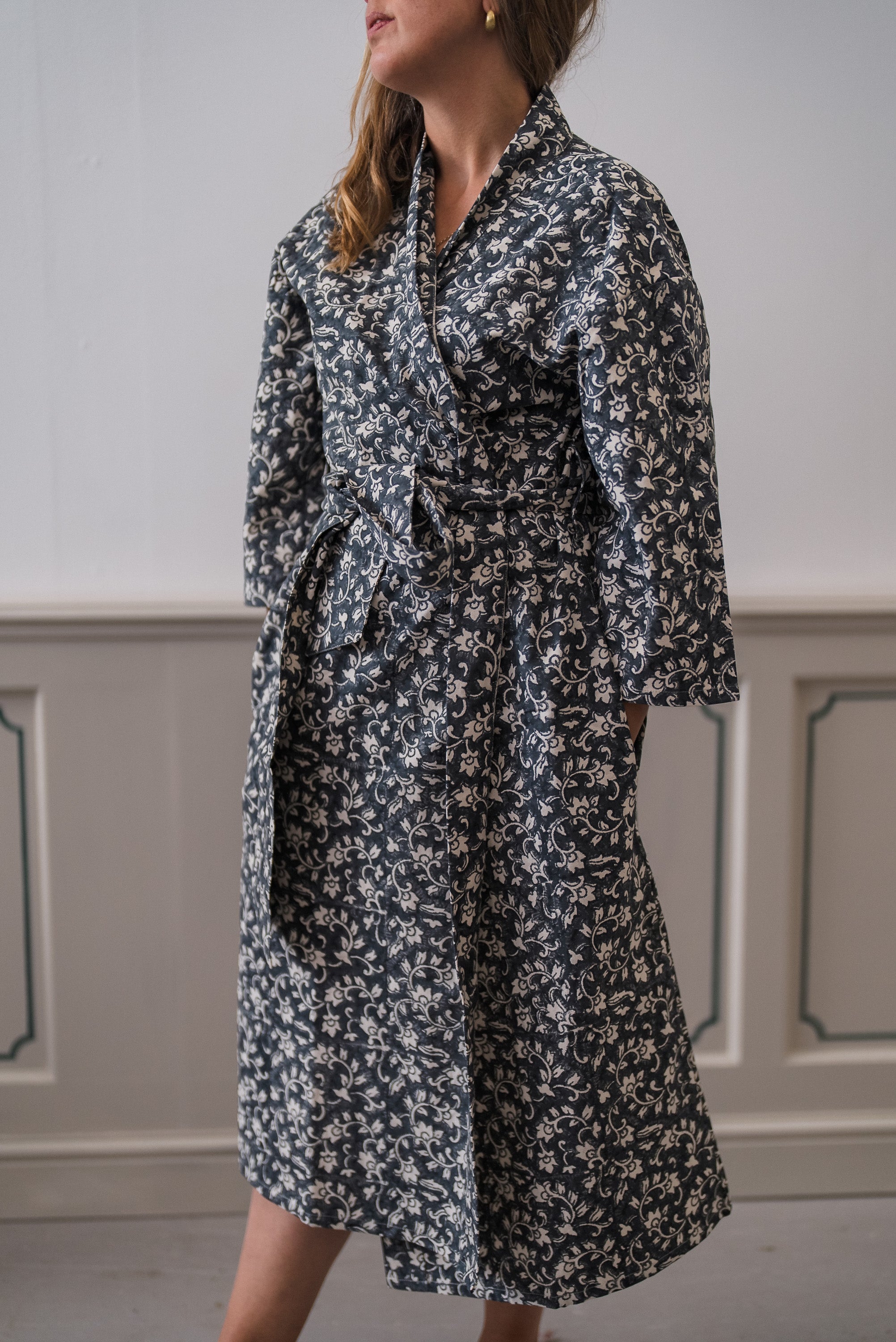 Personalised Pure Cotton Women's Dressing Gown | M&S Collection | M&S