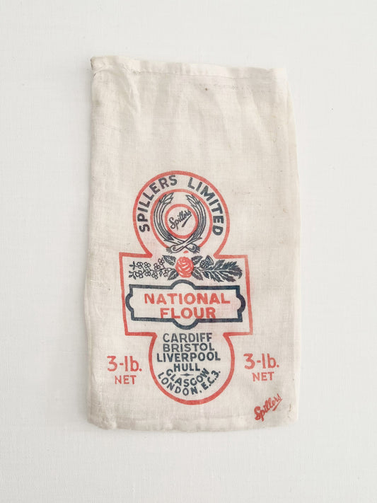 Vintage Cotton Flour Bag